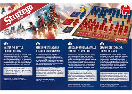 Настольная игра Jumbo Spiele GmbH Стратего (Stratego Original) (англ.) (PS049) - фото 2