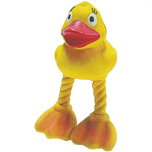 Игрушка для собак Tatrapet Toys Fun латексная Утка с пищалкой 16 см  