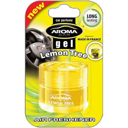 Ароматизатор Aroma Car Gel Green Tea Lemon гелевой 50g (63120)