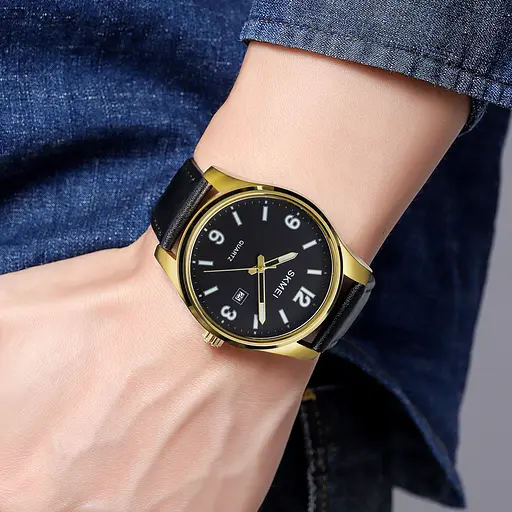 Наручний годинник чоловічий 2067GD Gold Skmei acs0030338 - фото 3