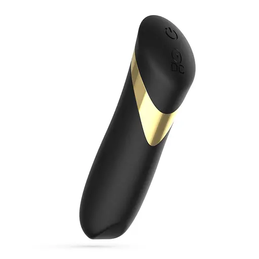 Міні-вібратор Crushious Blinders 10.2 см (чорний) - фото 12