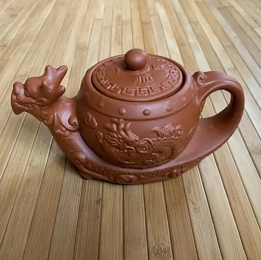 Чайник из иссийской глины Драконы 400 мл - фото 2