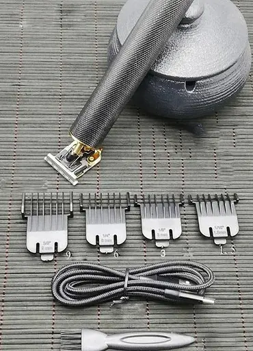 Окантовочная машинка Kemei Km-1971 (4 насадки) триммер - фото 6