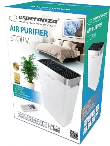 Воздухоочиститель ESPERANZA Air Purifier EHP005 - фото 6