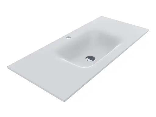 Умивальник Miraggio Jessel 1000 matt 0000797, Білий матовий - фото 4