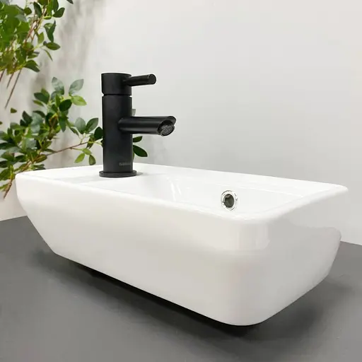 Умивальник VBI Jesi R white підвісний VBI-015613, Білий - фото 4