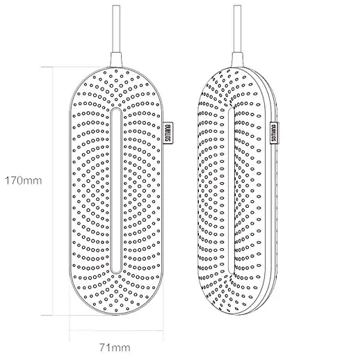 Сушилка для обуви без таймера Xiaomi Sothing ZERO Shoes Dryer (DSHJ-S-1904) Purple - фото 2