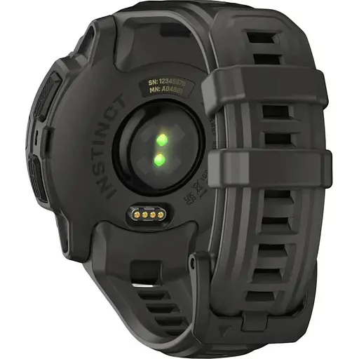 Смарт-часы Garmin Instinct E 45mm Black with Charcoal Band 010-02933-00 - фото 5