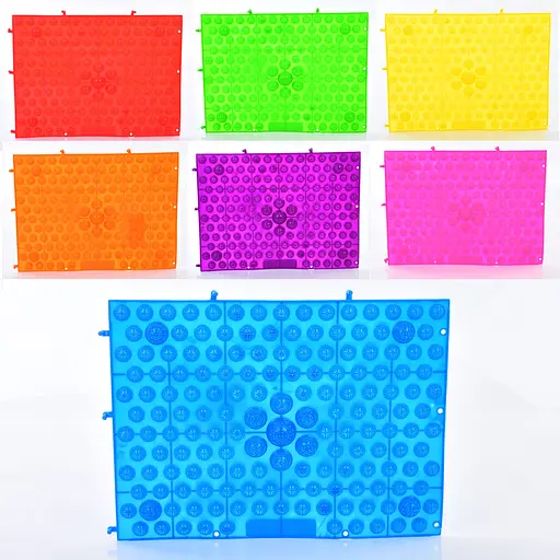 Коврик массажный ортопедический, TPE, 28.5x38.5 см, 130-140 г, MS2896 (в ассортименте) - фото 2