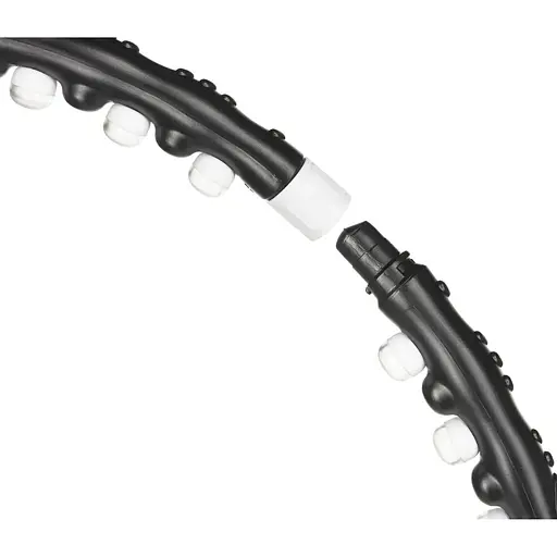 Хулахуп Gymtek з масажером 100см чорний - фото 6