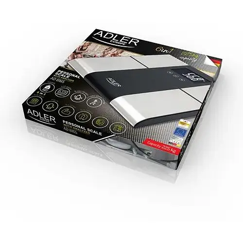 Весы напольные Adler AD 8165 с анализатором 225 кг - фото 4