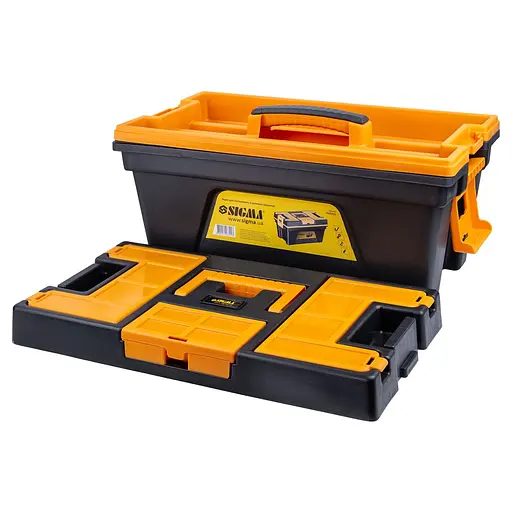 Ящик для інструменту Sigma зі знімною кришкою 460×246×246мм 7403701 - фото 5