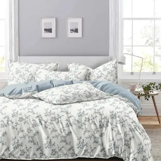 Комплект постільної білизни Viluta євро ранфорс 24285 100% бавовна - фото 1