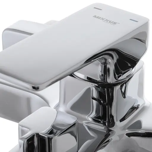 Смеситель для ванны Mixxus Premium Kvadro 009 Euro MI5806 Хром - фото 3