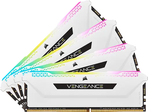 Оперативная память Corsair 32GB (2x16GB) DDR4 3600MHz Vengeance RGB Pro SL White (CMH32GX4M2D3600C18W) - фото 3