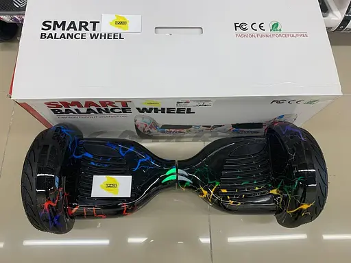 Гіроборд Smart Balance AllRoad 10.5" SUV Premium Color Flash Кольорова блискавка - фото 3