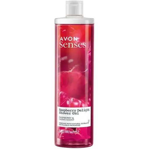 Гель для душа Avon Малиновое удовольствие 500 мл - фото 1