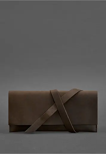 Кожаный тревел-кейс Voyager 1.0 темно-коричневый Crazy Horse - фото 2