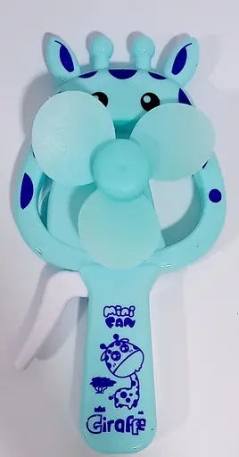 Вентилятор механический Жираф SQ 617 (6967007400179) Голубой - фото 1