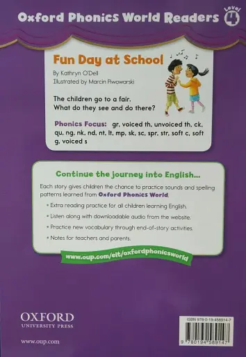 Oxford Phonics World. Level 4. Reader: Fun Day at School - фото 2