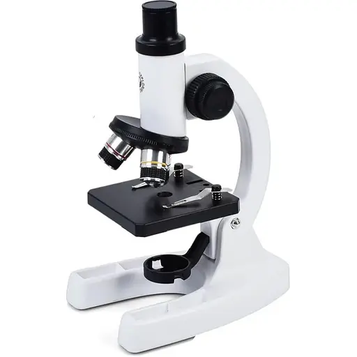 Оптичний мікроскоп W5802A збільшення 40X–16000X вбудоване світло та інструменти