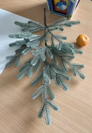 Гілки хвойні штучні Hvoya Traditional блакитні 60 см 3 шт. - фото 2