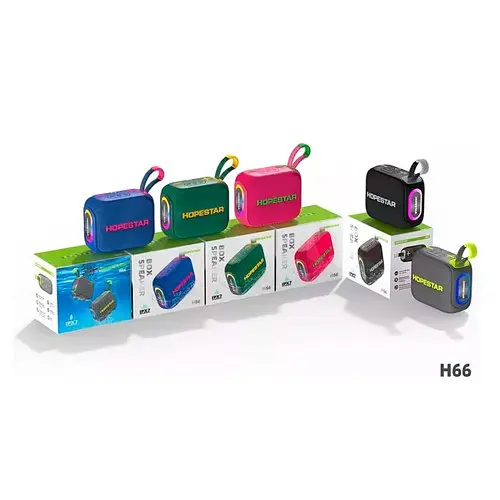Колонка bluetooth Hopestar H66 чорний - фото 2