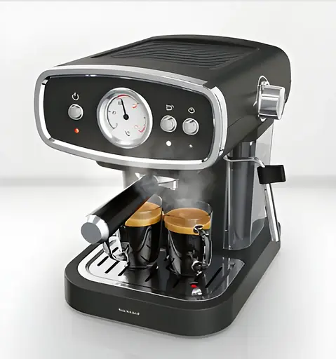 Ріжкова кавоварка еспресо Silver Crest SEM 1050 В1 - фото 3