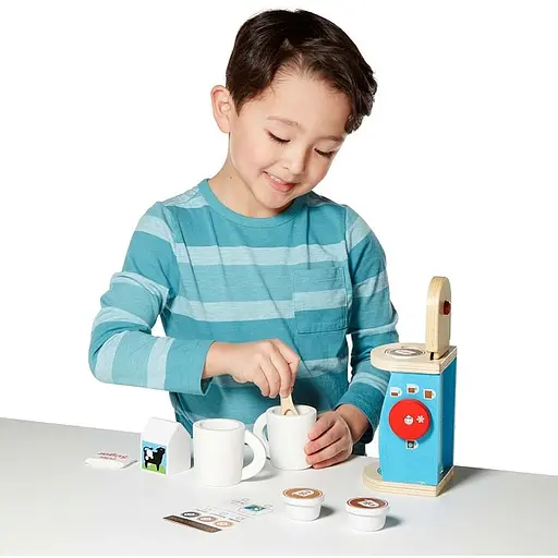 Набір Melissa & Doug Кавовий сервіз дерев'яний (MD19842) - фото 5
