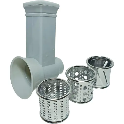 Насадка з барабанами для терки/шаткування (3 шт.) для електром'ясорубки Bosch Smart Power, ProPower - фото 1