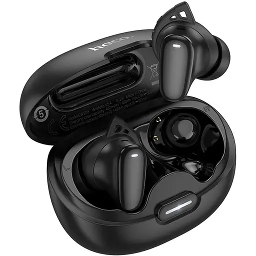 Навушники бездротові Hoco TWS EW203 вакуумні чорний