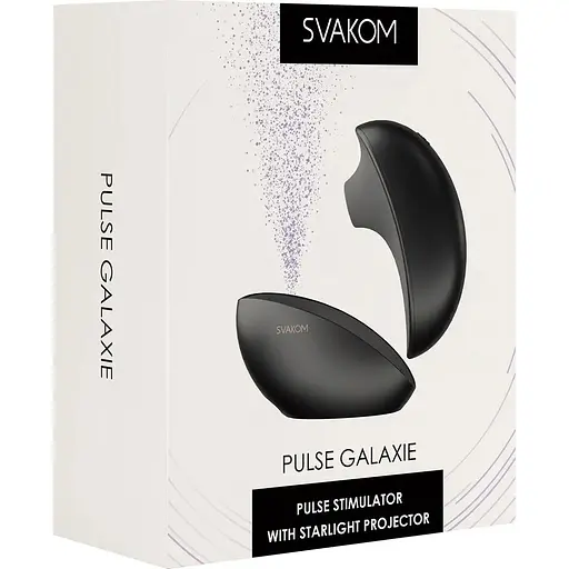 Вакуумний стимулятор Svakom Pulse Galaxie Midnight Black SO9678 (108377) - фото 10