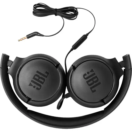 Навушники з мікрофоном JBL T500 Black (JBLT500BLK) - фото 5