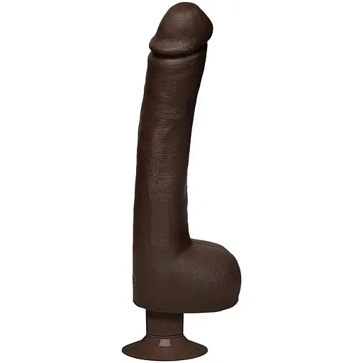 Вібратор Doc Johnson Signature Cocks Vibrating Safaree Samuels Anaconda 12 30.4 см коричневий