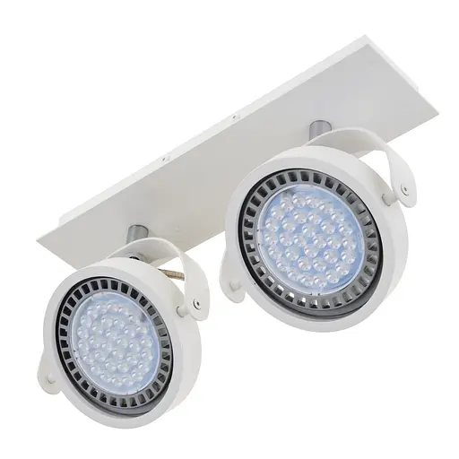 Підсвітка Brille накладна поворотна для офісу MS-09/2 GU10 SWH