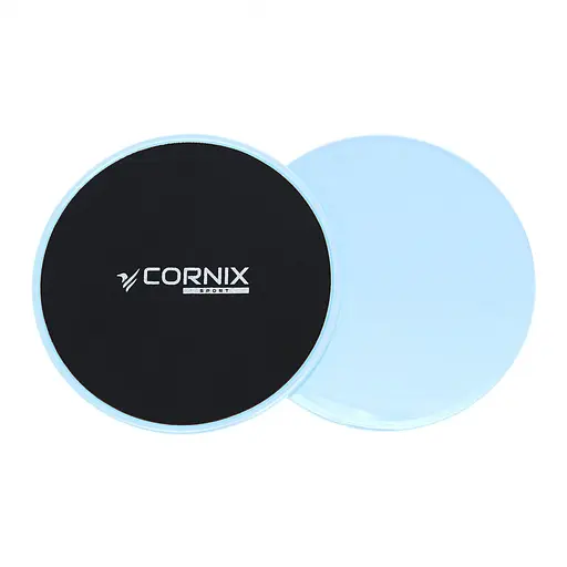 Диски-слайдеры Cornix Sliding Disc для скольжения (глайдинга) 2 шт XR-0179 Sky Blue - фото 1