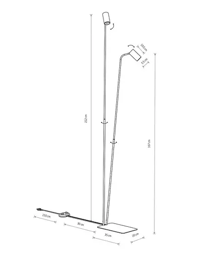 Торшер Nowodvorski 7712 Mono - фото 2