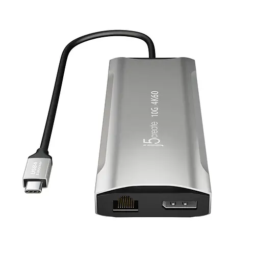 USB-хаб j5create JCD397-N, USB Type-C 9-в-1 (JCD397-N) - фото 3