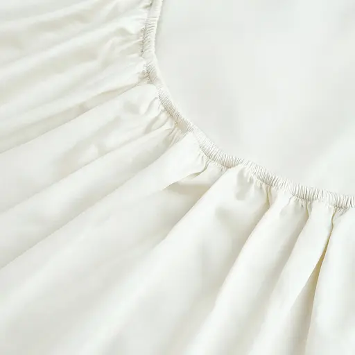 Простирадло на резинці МВМ My Home (MVM) Місячне сяйво айворі 90 x 200 см (BL-FS-17 IVORY)