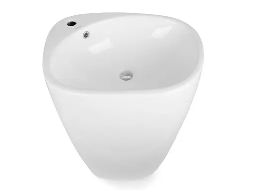 Умивальник Newarc Life 52x40 білий підлоговий 9812W, Білий - фото 7