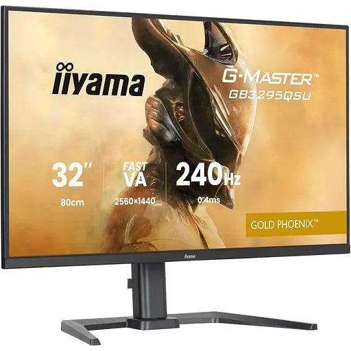 Монитор Iiyama 31.5" GB3295QSU-B1 QHD VA 240Hz (GB3295QSU-B1) - фото 3