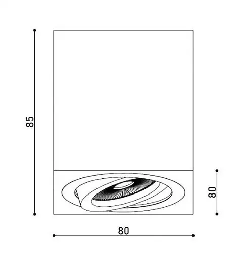 Світильник точковий Kloodi KD-1202 WH - фото 5