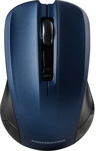 Мишка Modecom MC-WM9.1, бездротова, 4кн., 1600dpi, чорно-синя - фото 3