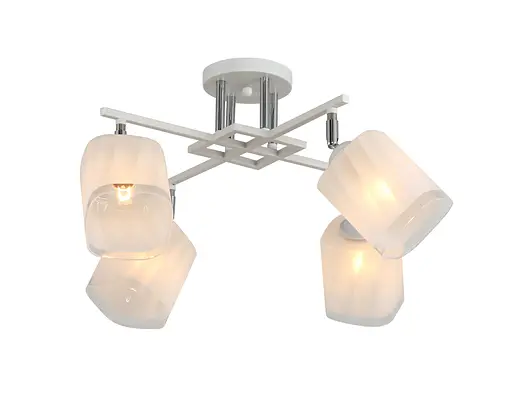 Люстра G 07472/4 Белый Хром