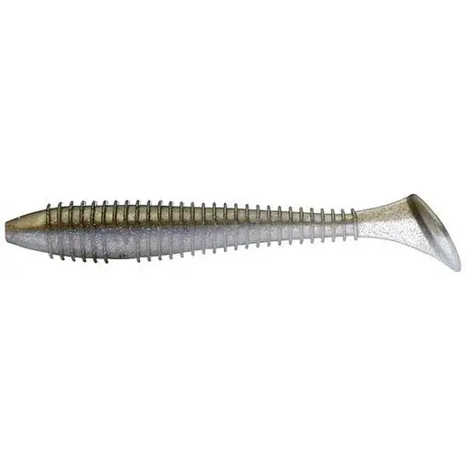 Силікон Keitech Swing Impact Fat 6.8 3 шт/уп к: Білий/Сірий (1013-1551.08.18)