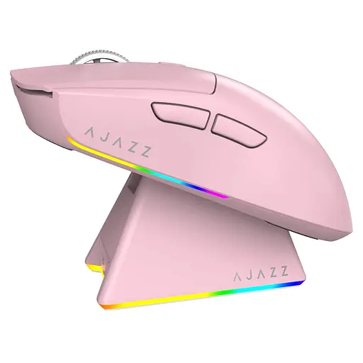 Мишка Ajazz AJ139 V2 MC Wireless/Bluetooth/USB Pink (AJ139-V2-MC-Pink) - фото 3