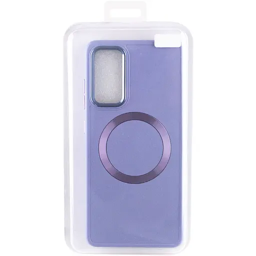 Чохол Epik TPU Bonbon Metal Style with MagSafe для Samsung Galaxy S24+ Бузковий/Dasheen - фото 6