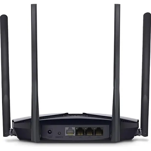 Роутер Mercusys MR70X AX1800 Black 802.11ax (MR70X) - фото 3