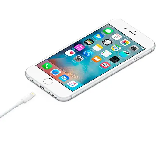 Кабель USB-Lightning 1 м Apple White (MXLY2ZM/A) - фото 2