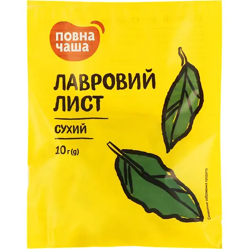 Лист лавровый Повна Чаша, 10 г (479900)
